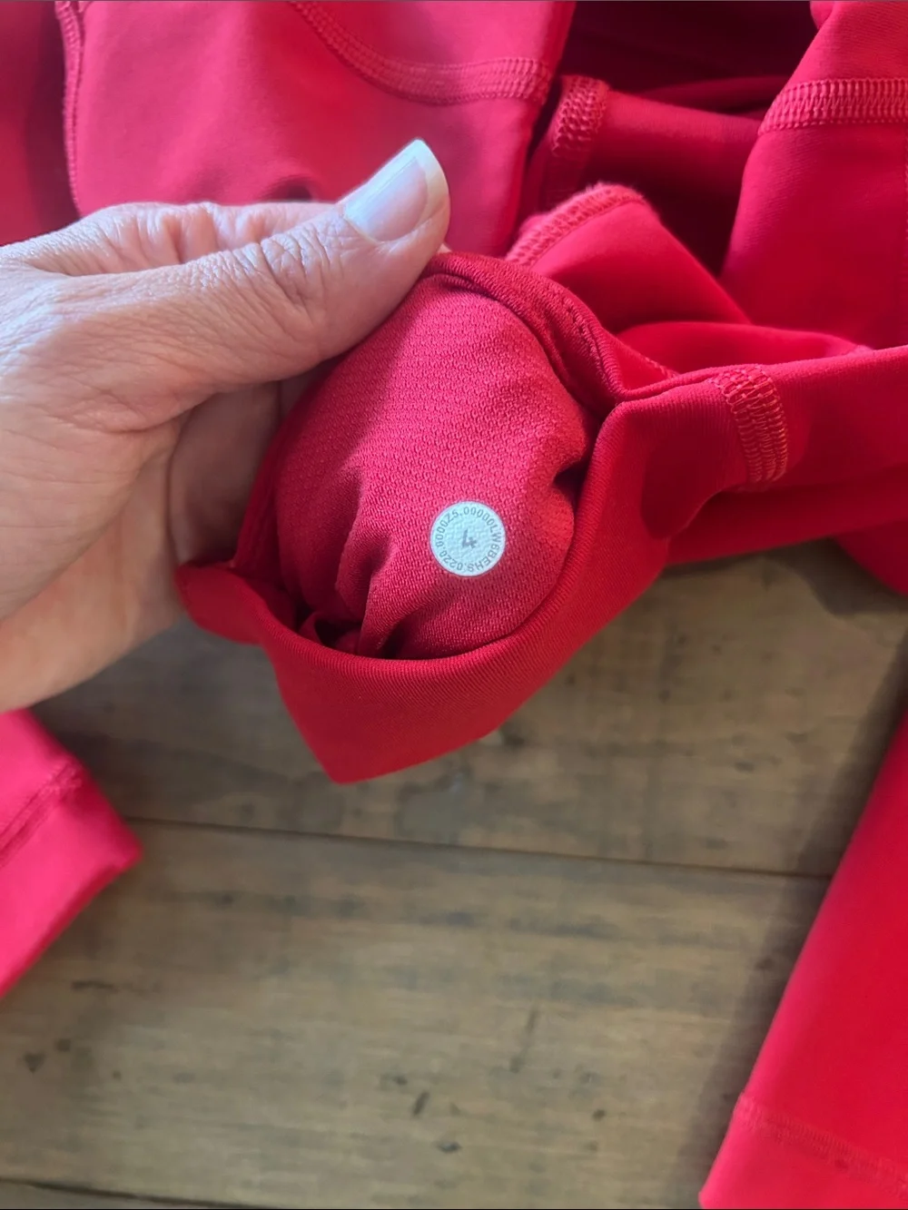 lululemon athletica Bright Red High-Rise Leggings